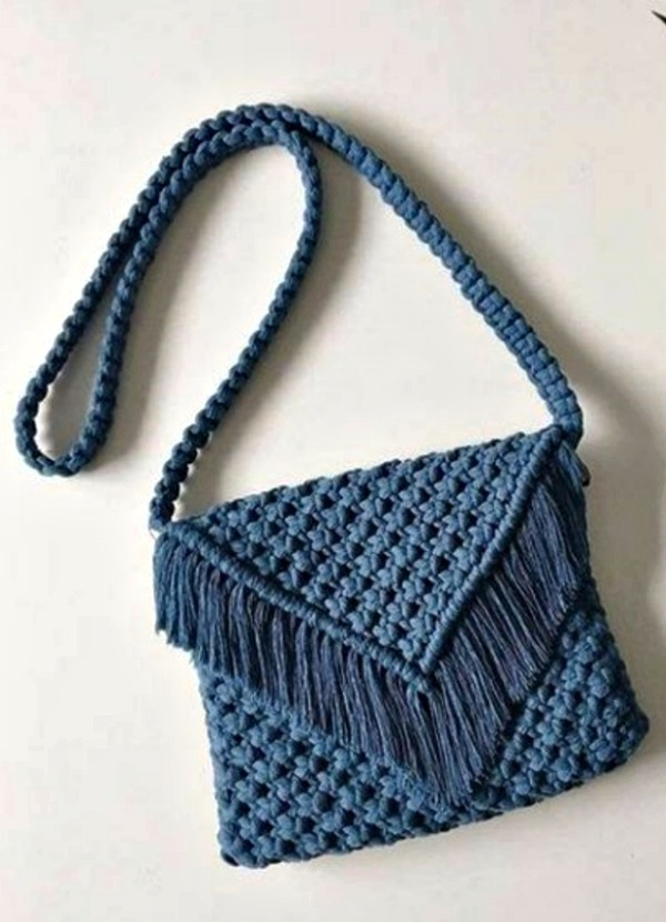 17 ideias de bolsas de macramê pequenas para copiar e vender!