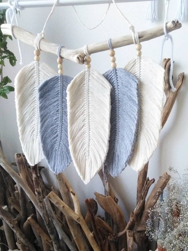 Inspire-se nestas folhas de macramê para fazer e decorar