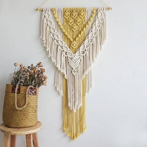 20 Dicas de decoração com o macramê criativo