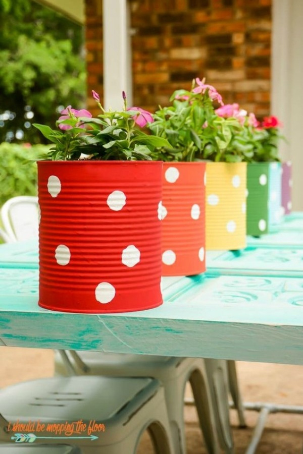 Recicle, Reuse, Refaça : Ideias para reciclar latas