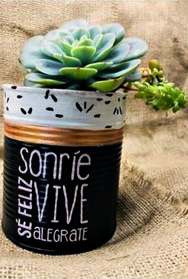 Recicle, Reuse, Refaça : Ideias para reciclar latas