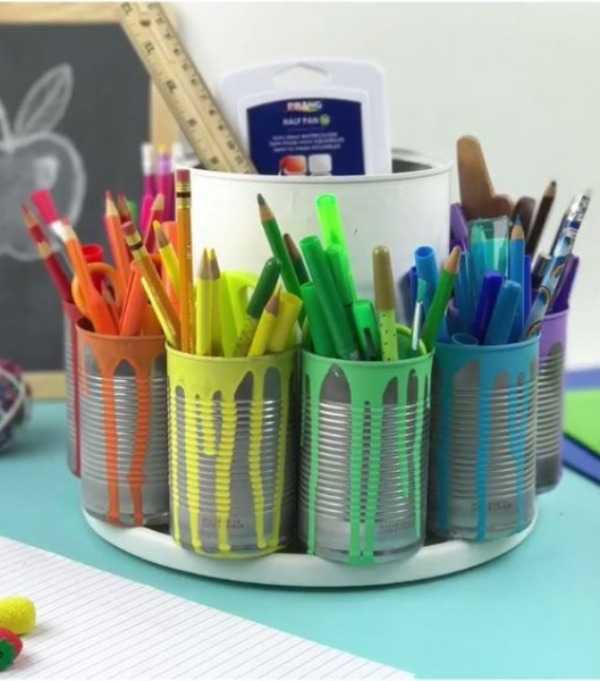Recicle, Reuse, Refaça : Ideias para reciclar latas