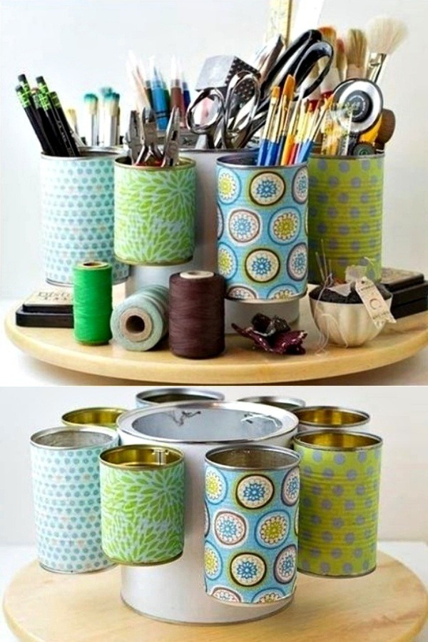 Recicle, Reuse, Refaça : Ideias para reciclar latas