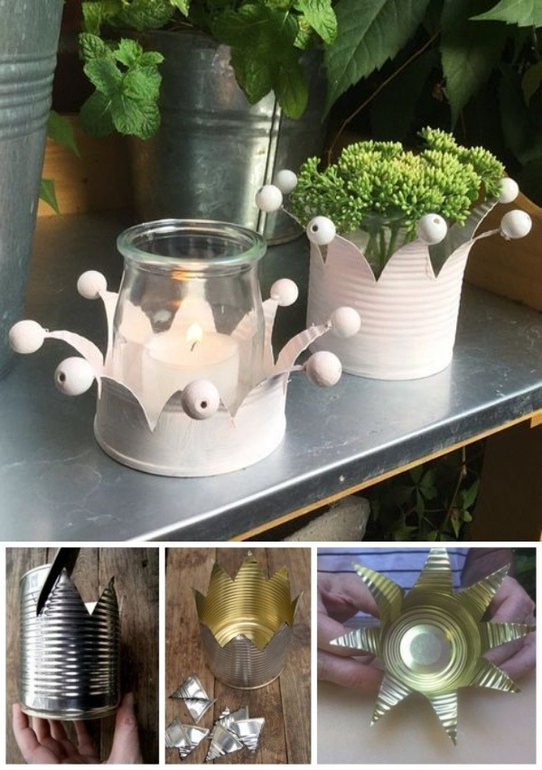 15 Maneiras Incríveis de Reciclar Latas de Forma Criativa - Recicle, Reuse e Reduza