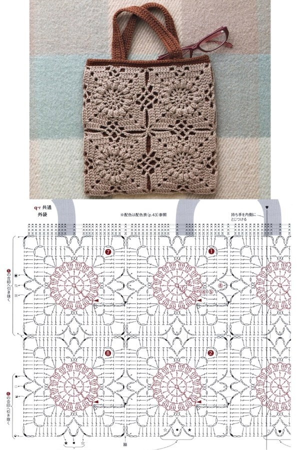 12 Lindos modelos de bolsa de crochê com receita para copiar