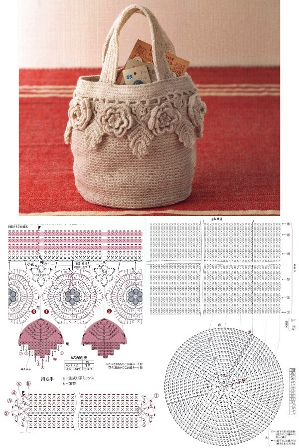 12 Lindos modelos de bolsa de crochê com receita para copiar