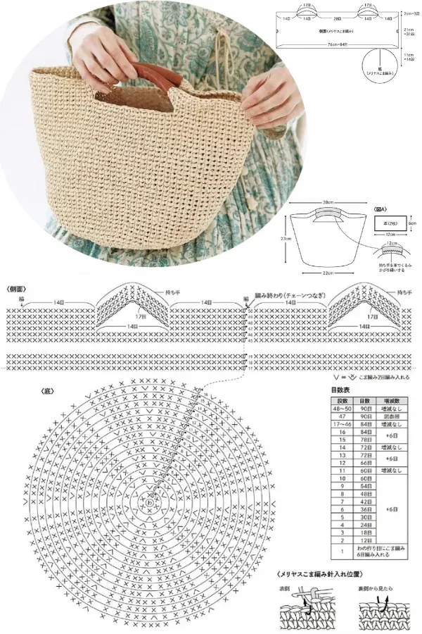 31 modelos de bolsas de crochê com receita parte 1