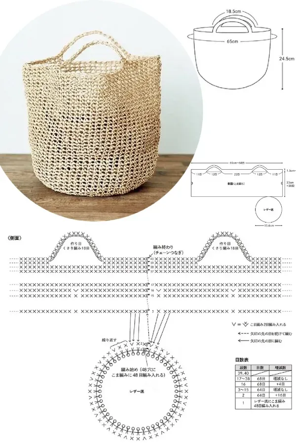 31 modelos de bolsas de crochê com receita parte 2