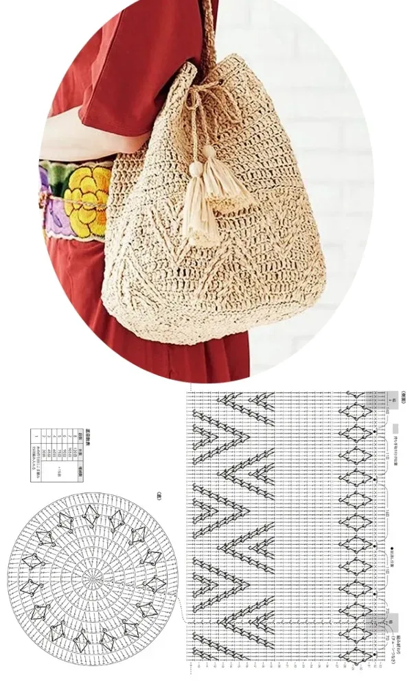 31 modelos de bolsas de crochê com receita parte 3