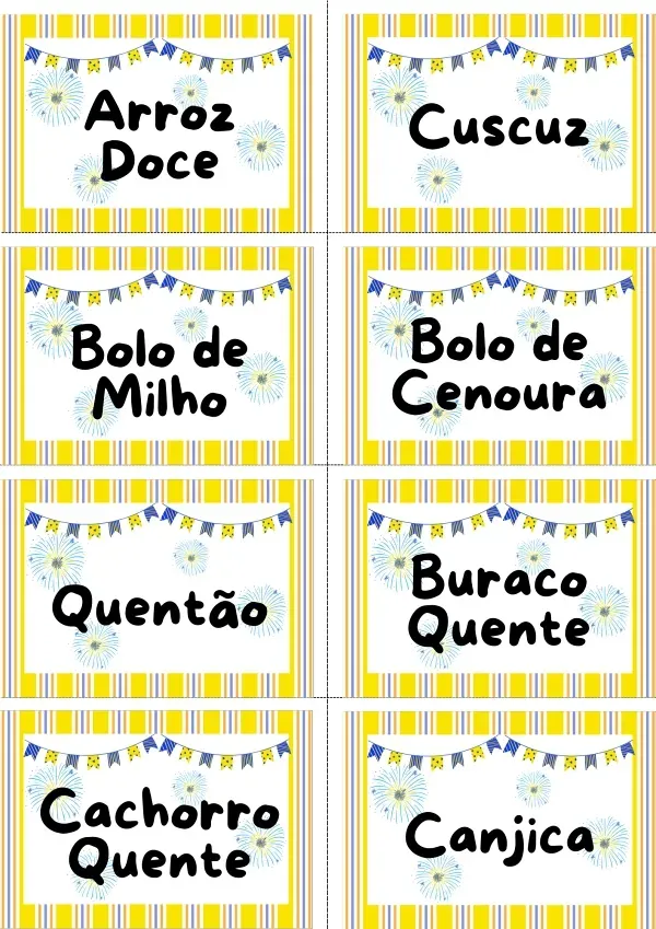 Decorando para Festa Junina: Tags para festa junina para imprimir