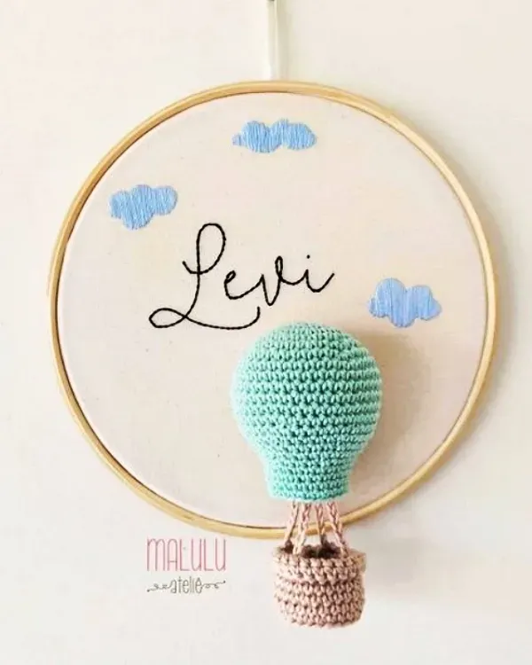 Vovó Coruja: Amigurumi para decorar o quarto do bebê