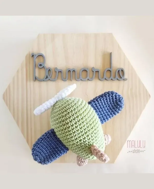 Vovó Coruja: Amigurumi para decorar o quarto do bebê