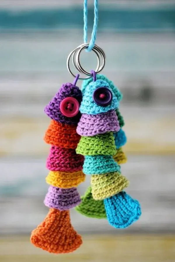 Inspire-se para fazer os criativos peixes em amigurumi