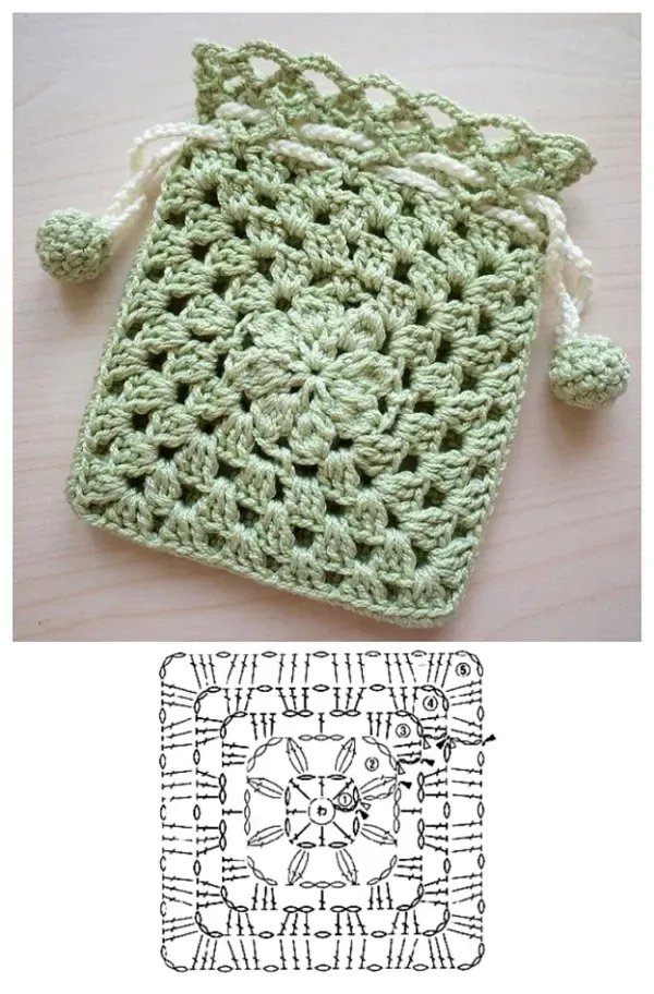 Criando vários tipos de bolsas de crochê com mesmo ponto