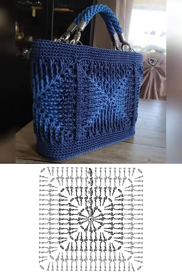 Criando vários tipos de bolsas de crochê com mesmo ponto