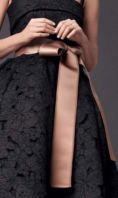 Faça você mesma : Laços da moda - fita na cintura