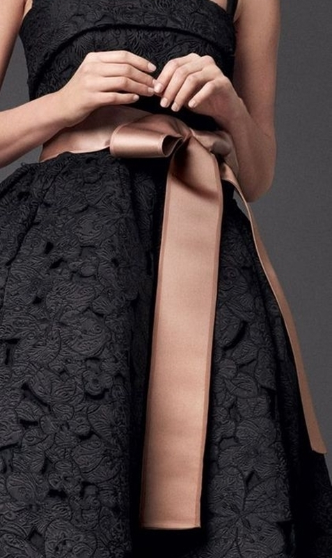 Faça você mesma : Laços da moda - fita na cintura