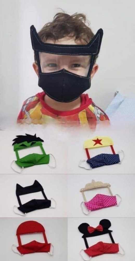 23 ideias e modelos de máscaras de proteção facial