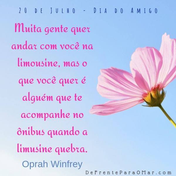 14 lindas  frases para o Dia do Amigo - 20 de Julho