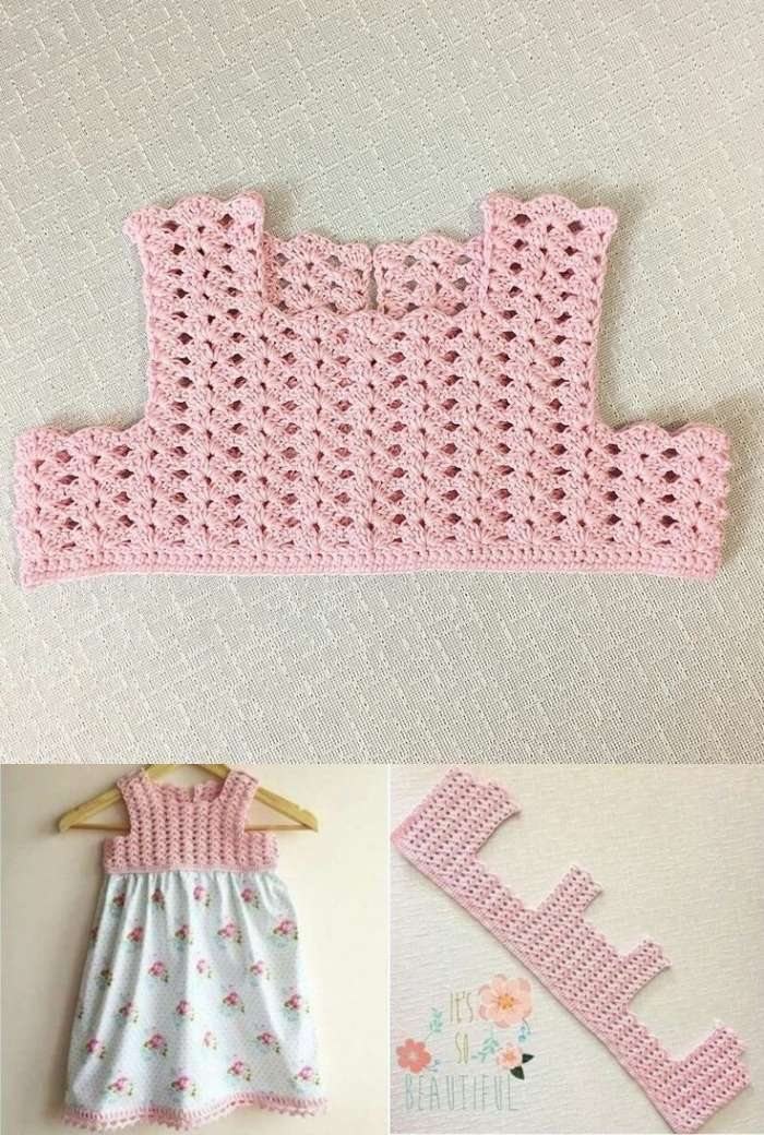 26 modelos de roupinhas de bebê em tricô e crochê