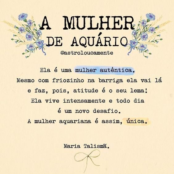 Características de cada signo do zodíaco : Aquário