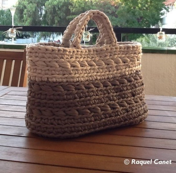 14 Modelos de bolsa de fio de malha com gráfico dos pontos