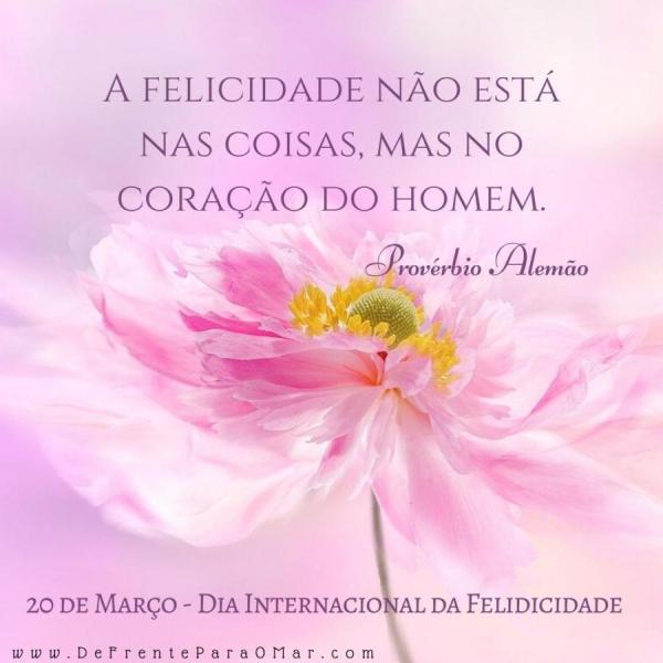20 de Março, Dia Internacional da Felicidade