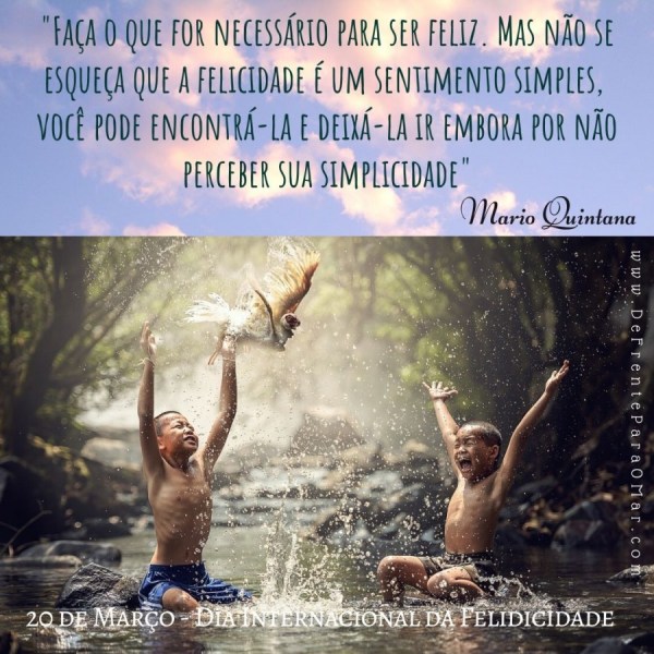 20 de Março, Dia Internacional da Felicidade