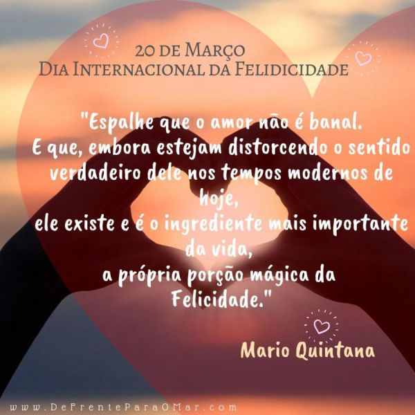 20 de Março, Dia Internacional da Felicidade
