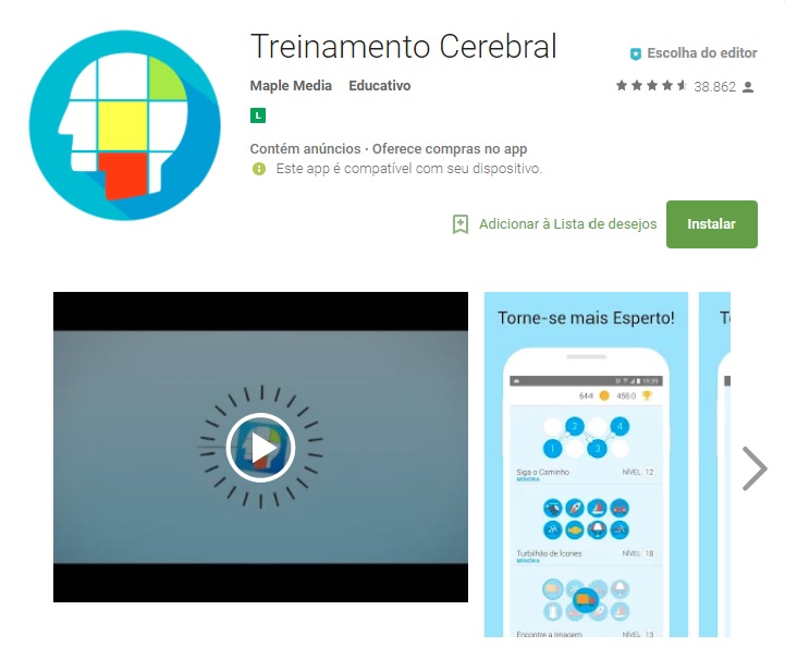 treinamento cerebral