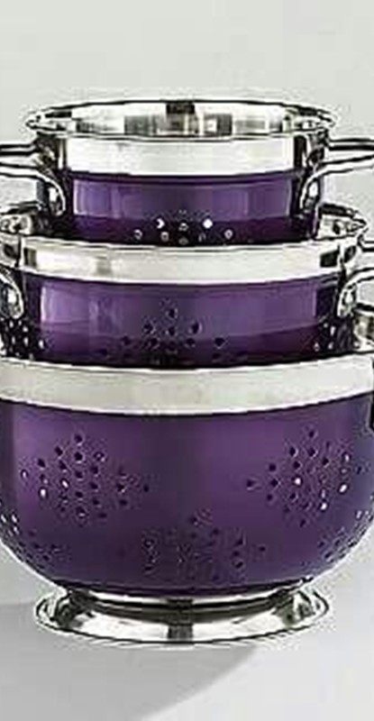 decorar com a cor ultravioleta - acessórios de cozinha