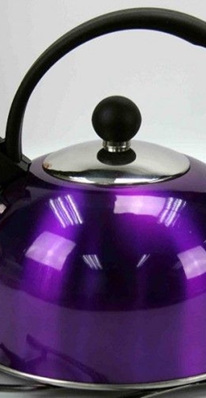 decorar com a cor ultravioleta - acessórios de cozinha