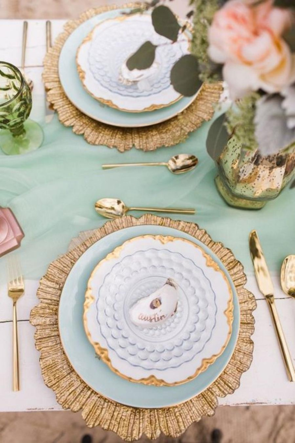 +15 ideias de decoração de mesa para bodas de ouro