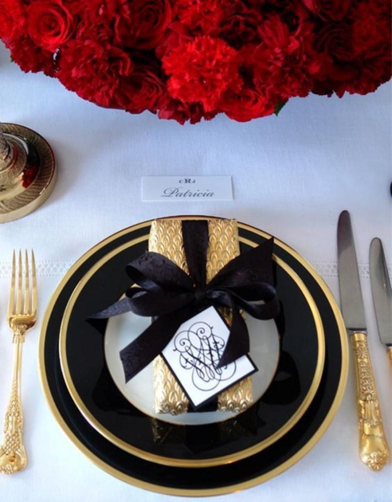 +15 ideias de decoração de mesa para bodas de ouro