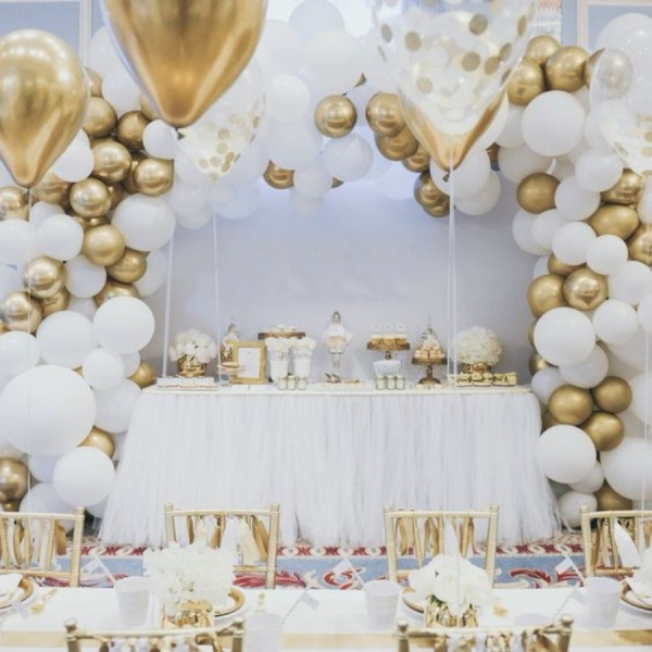 12 Ideias para decoração da festa de bodas de ouro