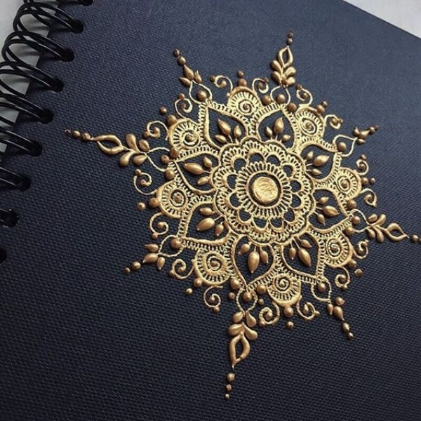 Mandalas ideias para atrair boas vibrações