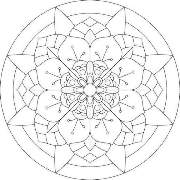 Mandalas ideias para atrair boas vibrações