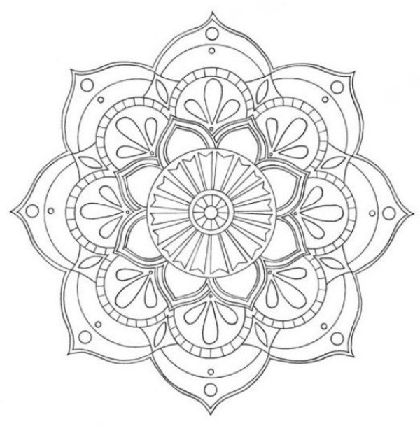 Mandalas ideias para atrair boas vibrações