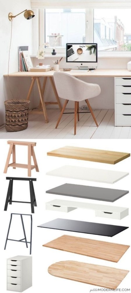 14 ideias para fazer a sua home office - decoração