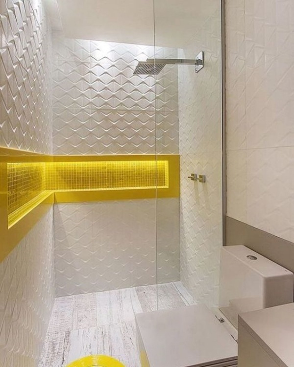 Casa Bonita: 16 ideias modernas de nicho de banheiro