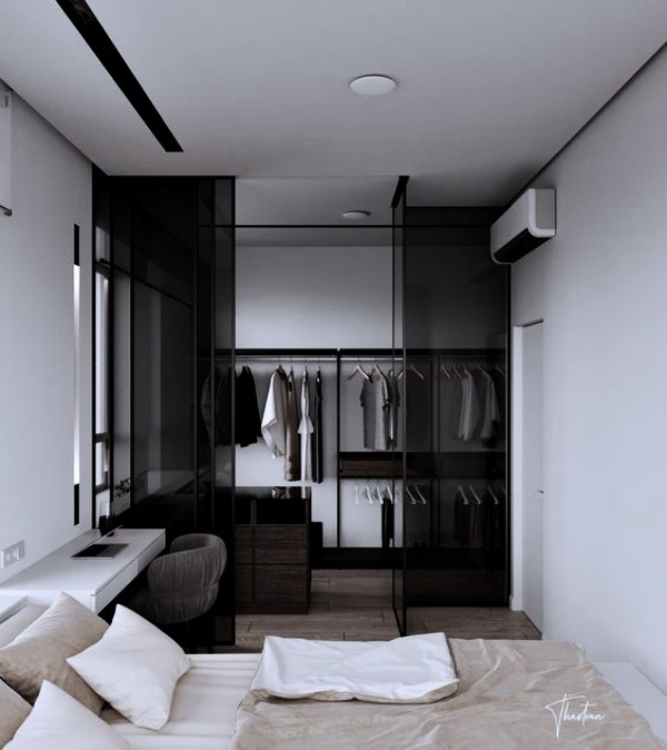 Closet pequeno no quarto - 15 ideias para inspirar!