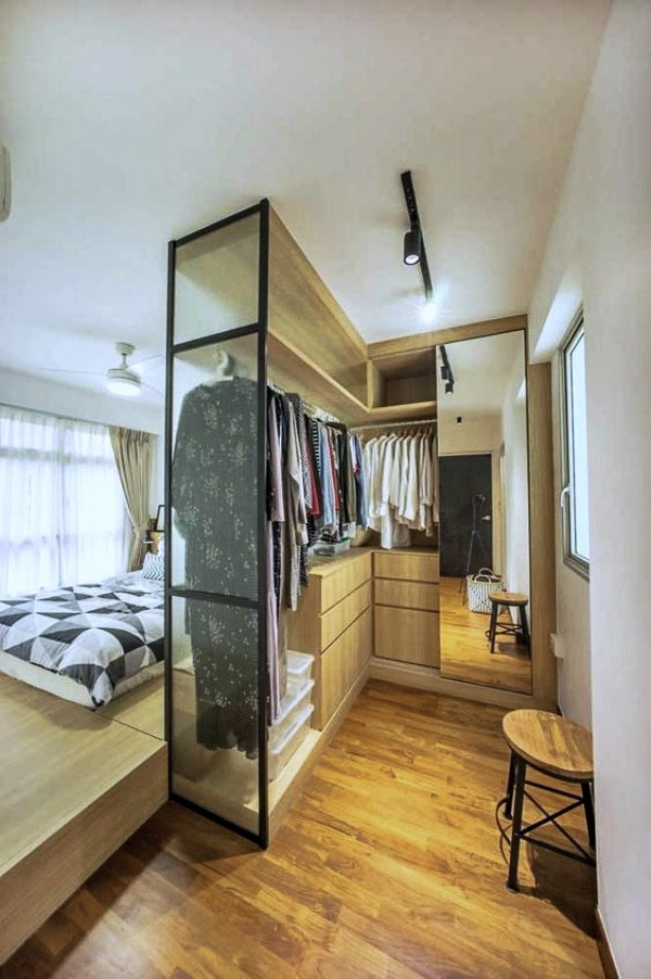Closet pequeno no quarto - 15 ideias para inspirar!