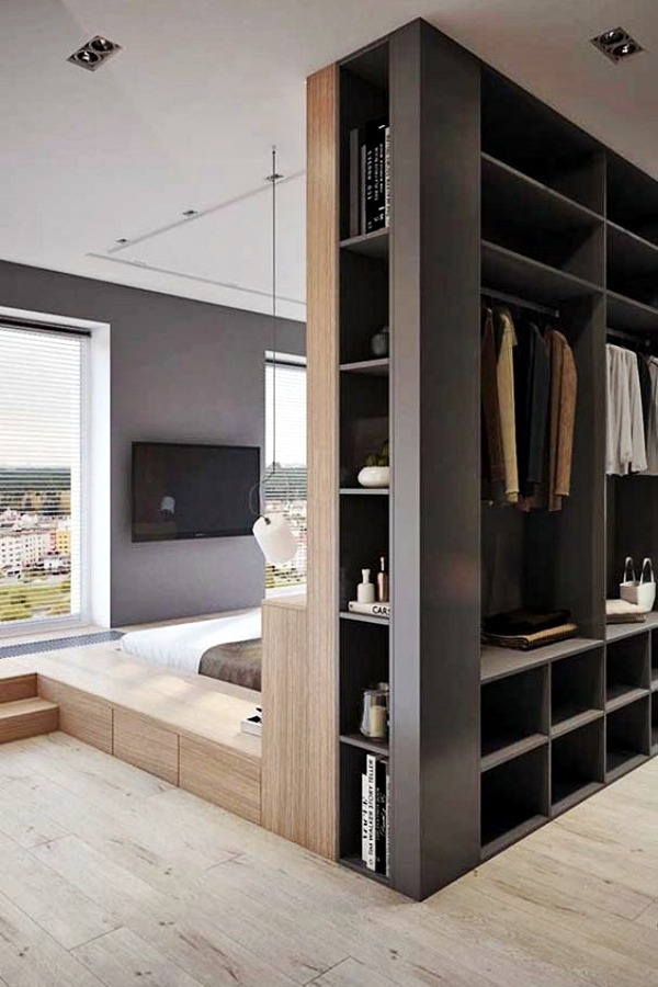 Closet pequeno no quarto - 15 ideias para inspirar!
