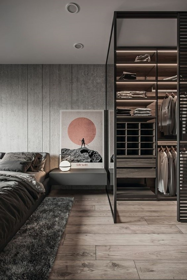 Closet pequeno no quarto - 15 ideias para inspirar!