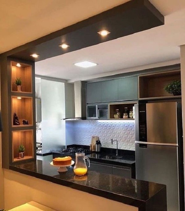 Casa Bonita: Como planejar uma cozinha pequena e moderna
