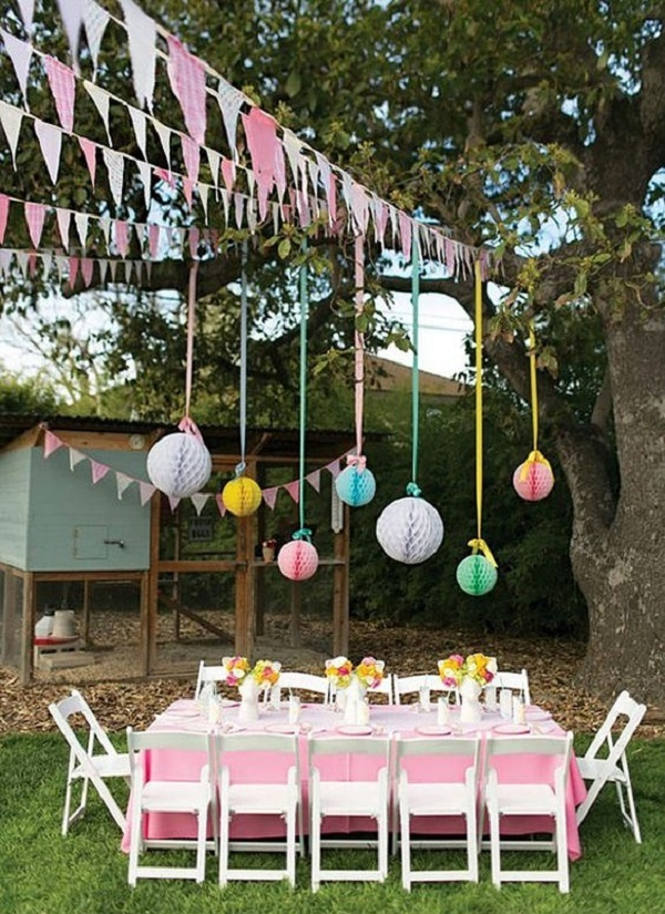 Festa ao ar livre: decorando a mesa, boas ideias