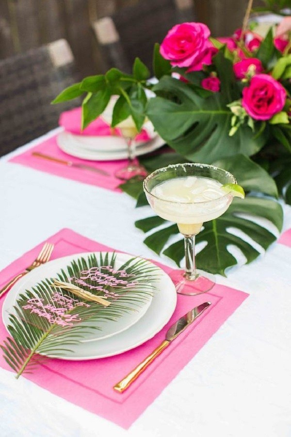 Festa ao ar livre: decorando a mesa, boas ideias