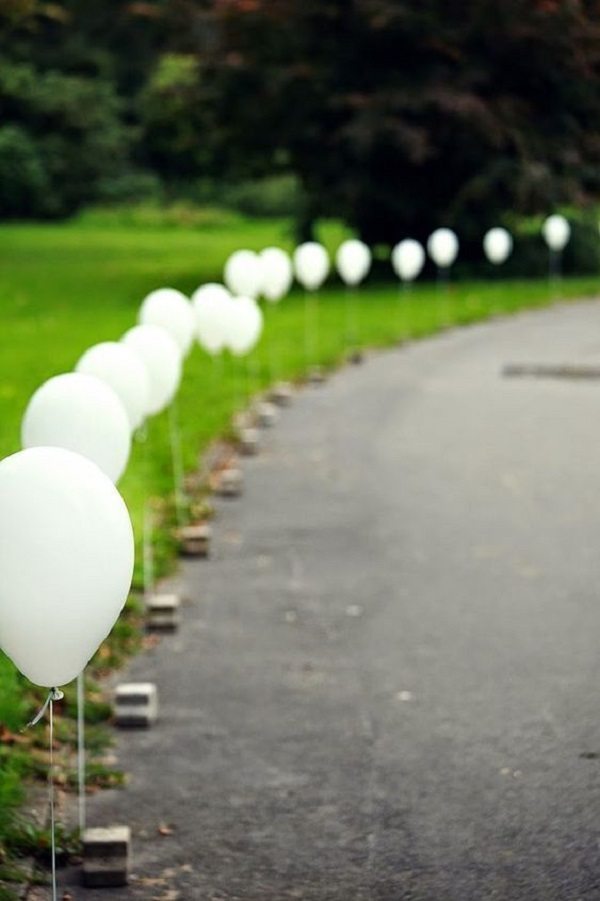 Ideias baratas para decorar uma festa ao ar livre