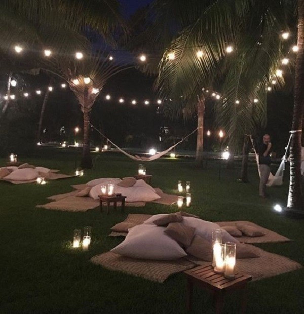 Ideias baratas para decorar uma festa ao ar livre