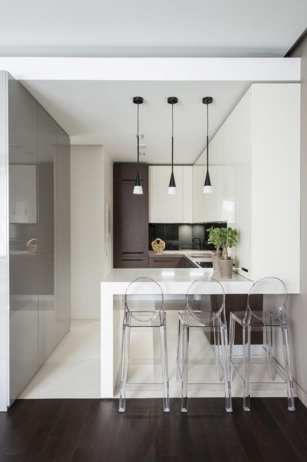 Casa Bonita: 15 Ideias de Cozinhas Pequenas Para Studio